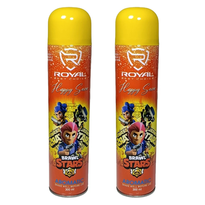 برف شادی رویال مدل براول استارز حجم 300 میلی‌لیتر بسته 2 عددی