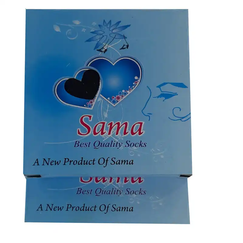 جوراب زنانه سما مدل پارزین بسته 2 عددی