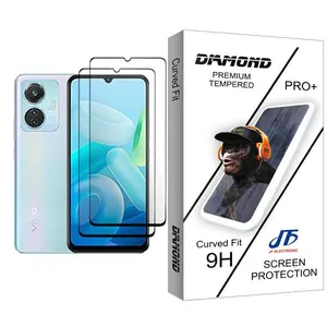 JF Diamond Glass2 Ceramics Screen Protector For  Y55 Pack Of 2