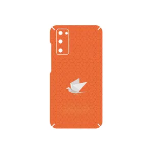 MAHOOT Minimalist origami bird Cover Sticker for Samsung Galaxy S20 FE