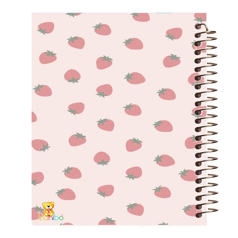 دفتر نقاشی 50 برگ بانیبو مدل  توت فرنگی کد 894