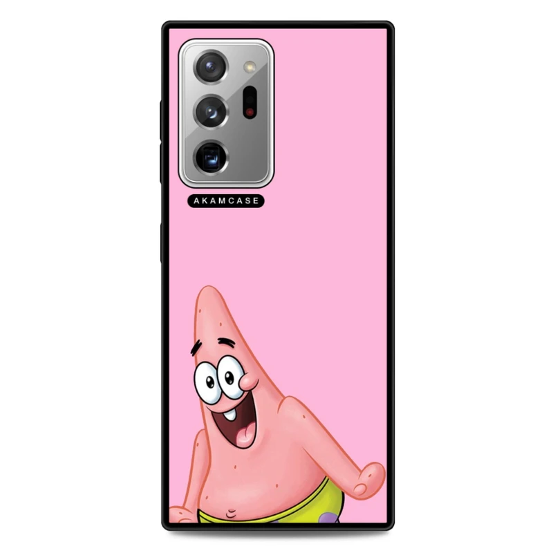 کاور آکام مدل AMC-WSGN20U-SPONGE BOB18 مناسب برای گوشی موبایل سامسونگ Galaxy Note 20 Ultra