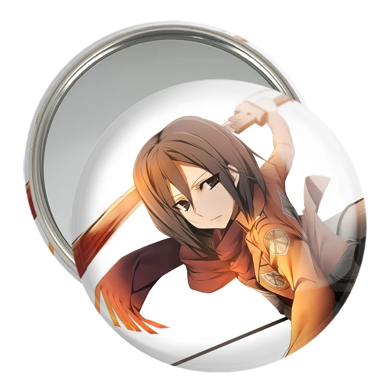 آینه جیبی خندالو مدل میکاسا اکرمن انیمه اتک آن تایتان Attack on Titan  کد 18539