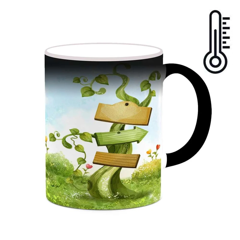 ماگ حرارتی کاکتی مدل دنیای فانتزی کد mgh18651