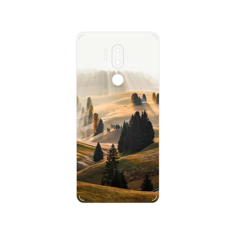 برچسب پوششی ماهوت مدل Foggy Plain مناسب برای گوشی موبایل ال جی G7 PLUS THINQ