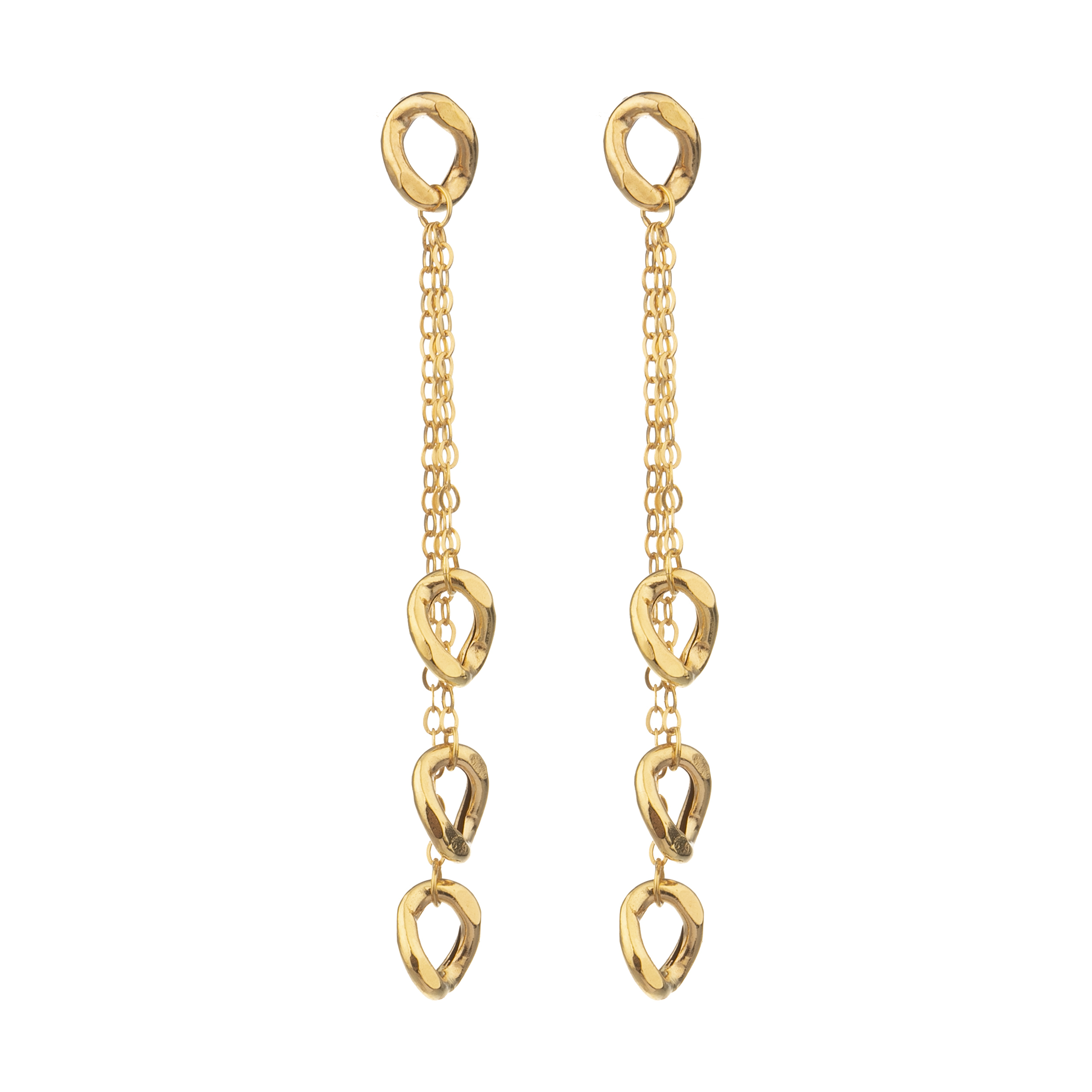 گوشواره طلا 18 عیار زنانه مایا ماهک مدل ME0941