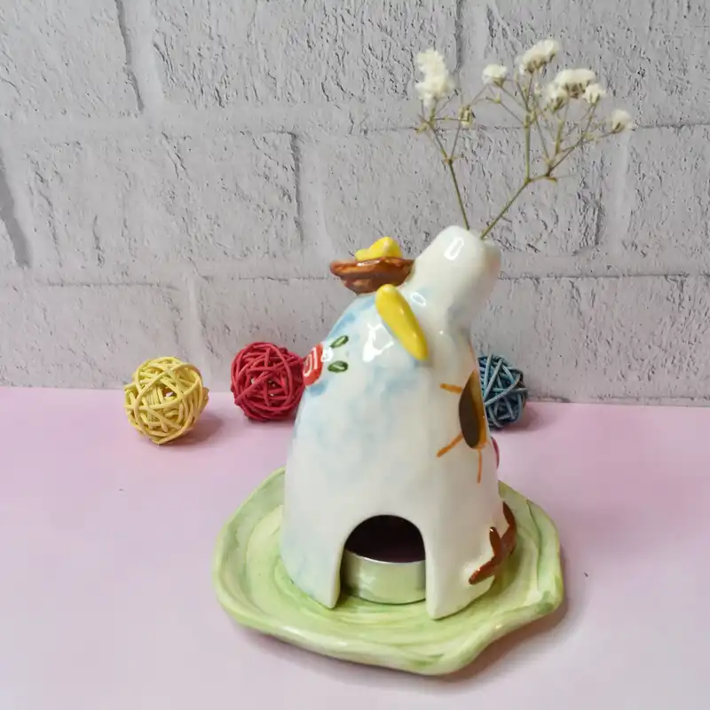 جاشمعی سرامیکی طرح فانتزی کد 10