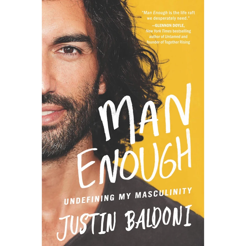 کتاب Man Enough اثر Justin Baldoni انتشارات HarperCollins Publishers Inc.
