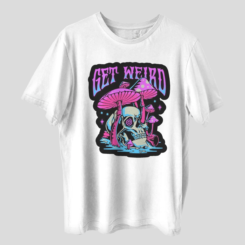 تی شرت آستین کوتاه مردانه مدل mushroom کد z181