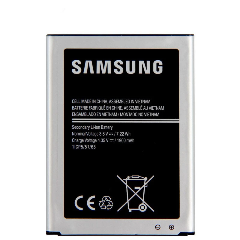 باتری موبایل مدل BJ110ABE LOTS/20211 ظرفیت 1900 میلی آمپر ساعت مناسب برای گوشی موبایل سامسونگ Galaxy J110