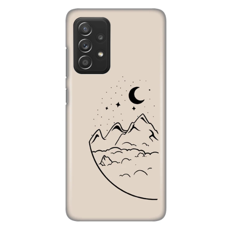 کاور طرح کوه و ماه کد DIMO-031 مناسب برای گوشی موبایل سامسونگ Galaxy A52s / Galaxy A52