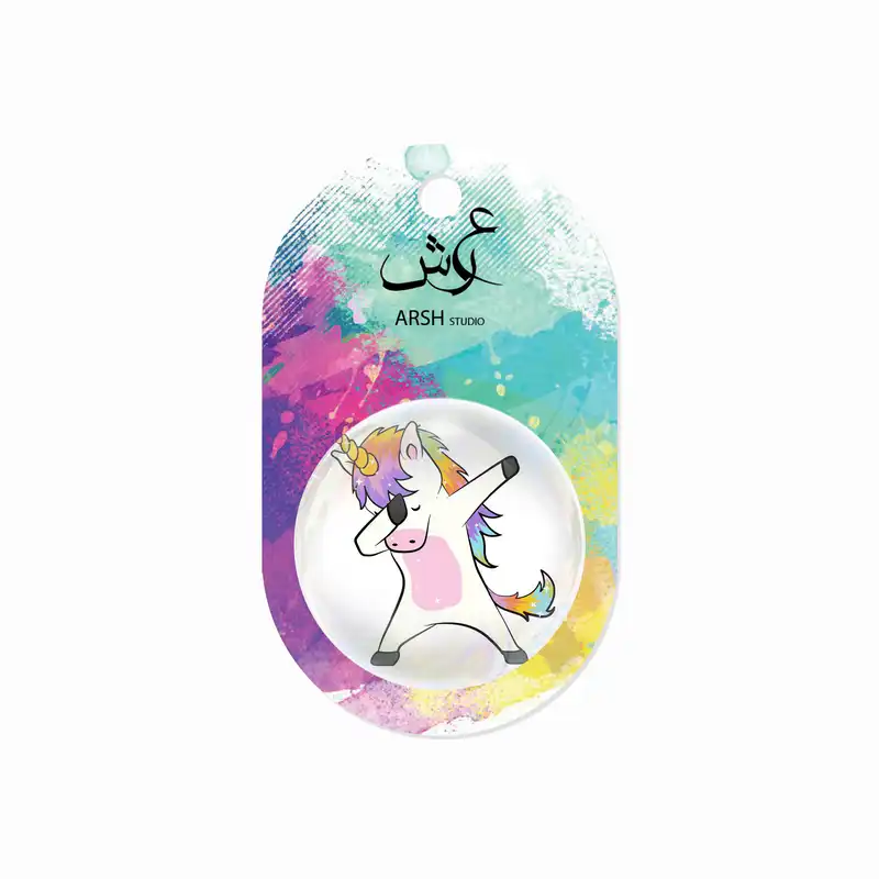 مگنت عرش طرح اسب تک شاخ کد Asm408
