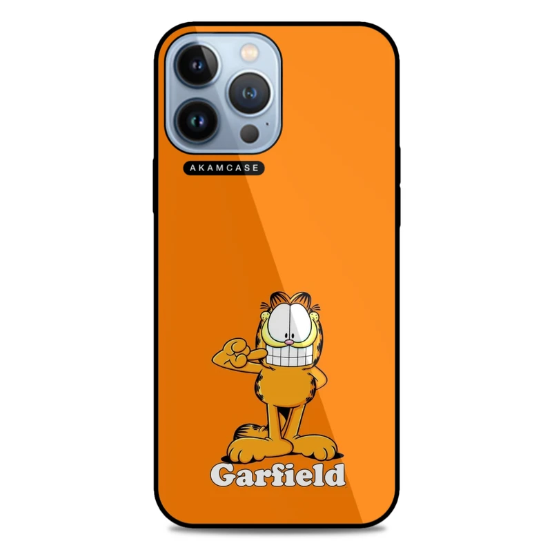 کاور آکام مدل AMC-WA13PROMAX-GARFIELD8 مناسب برای گوشی موبایل اپل iPhone 13 Pro Max