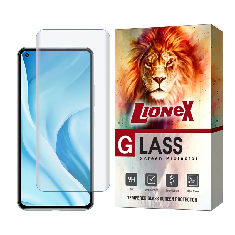 محافظ صفحه نمایش یووی لایونکس مدل UVLIGHTL مناسب برای گوشی موبایل شیائومی Mi 11 Pro