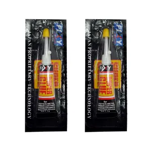 چسب قطره ای فیکسی مدل super gulue وزن سه گرم بسته 2 عددی