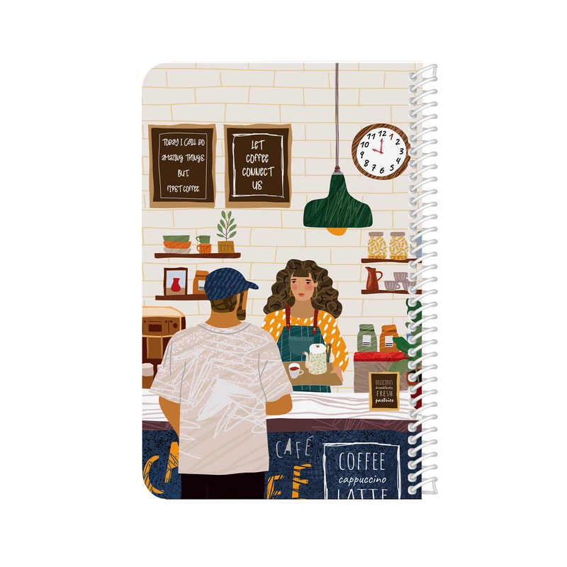 دفتر مشق 80 برگ مدل C11