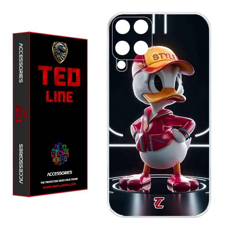 کاور تد لاین طرح دانلد داک کد 1137 مناسب برای گوشی موبایل سامسونگ Galaxy A12 / M12 / F12