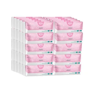 نوار بهداشتی پنبه ریز مدل لطیف سایز L ضخیم مجموعه 50 عددی 
