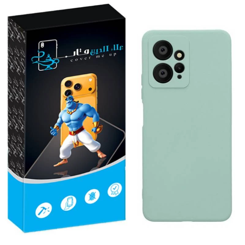 کاور علاالدین قاب مدل سیلیکونی پاک کنی مناسب برای گوشی موبایل شیائومی Redmi Note 12 4G