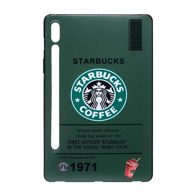 کاور مدل COFFEE مناسب برای تبلت سامسونگ Galaxy Tab S7 / S8 / T875 / X706