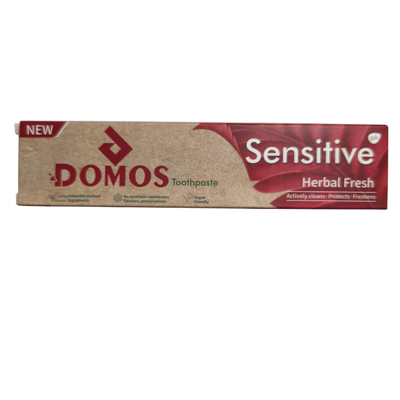 خمیر دندان دوموس مدل SENSETIVE حجم 130 میلی لیتر