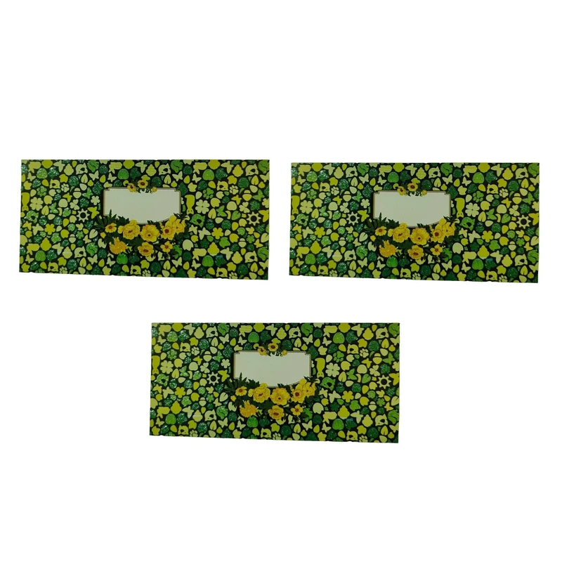 پاکت پول مدل گل گلی 06 کد 007 بسته 3 عددی