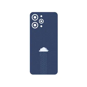 MAHOOT Minimal Data Cloud Cover Sticker for Xiaomi Redmi 12