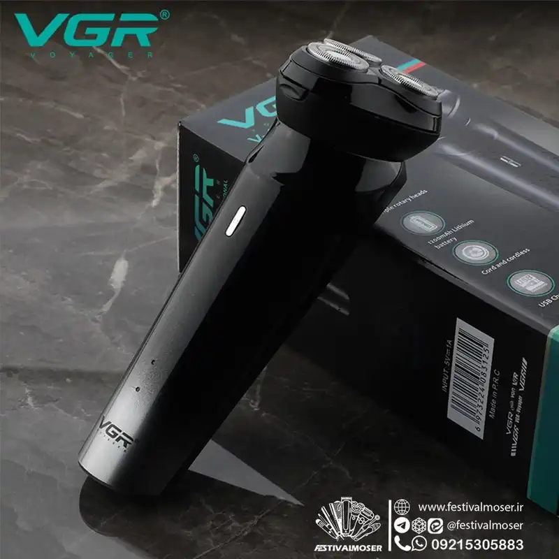 ماشین اصلاح موی صورت وی جی ار مدل VGR 312