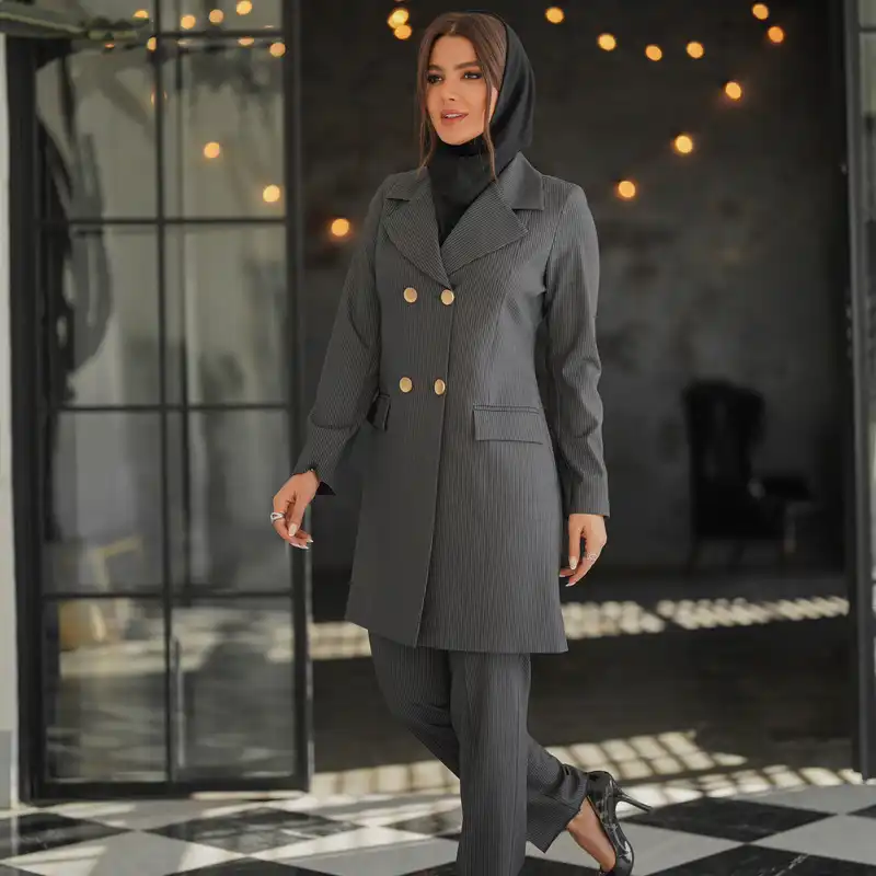 مانتو و شلوار زنانه السانا مدل رویسا کد 108902