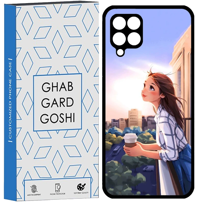 کاور قاب گارد گوشی طرح دخترانه کد TPU-016 مناسب برای گوشی موبایل سامسونگ Galaxy A12 / M12