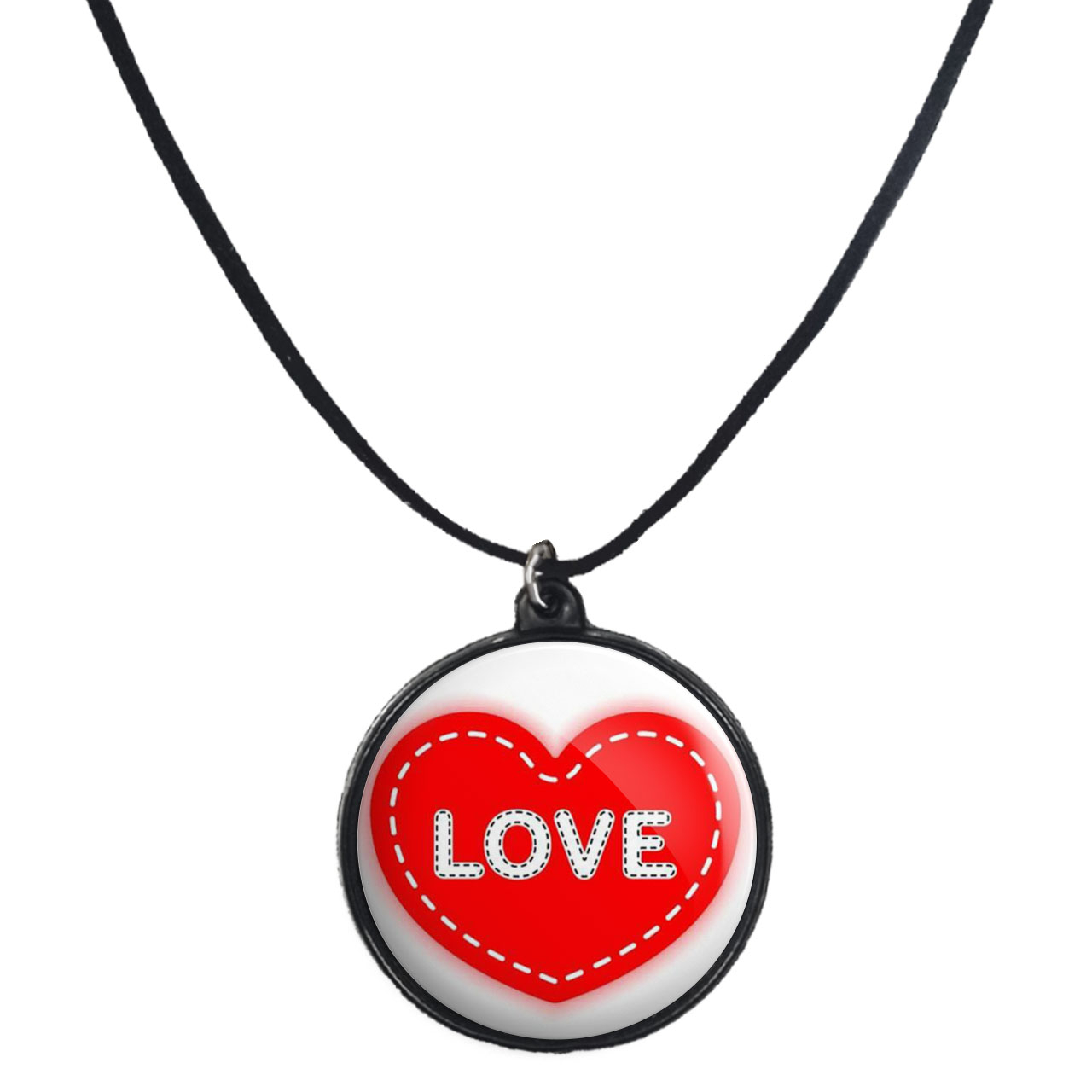 گردنبند پرمانه طرح عاشقانه کد pmb.1241 مدل دو طرفه