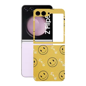 Remax cover sticker Leth model smile design suitable for Samsung Galaxy Z Flip5 mobile phone