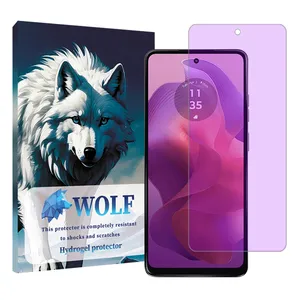 Wolf anti violet screen Protector Suitable for Motorola Moto G24 Mobile Phone