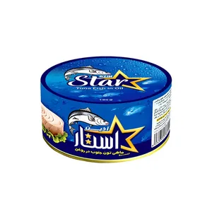 کنسرو ماهی تن جنوب در روغن استار - 180 گرم