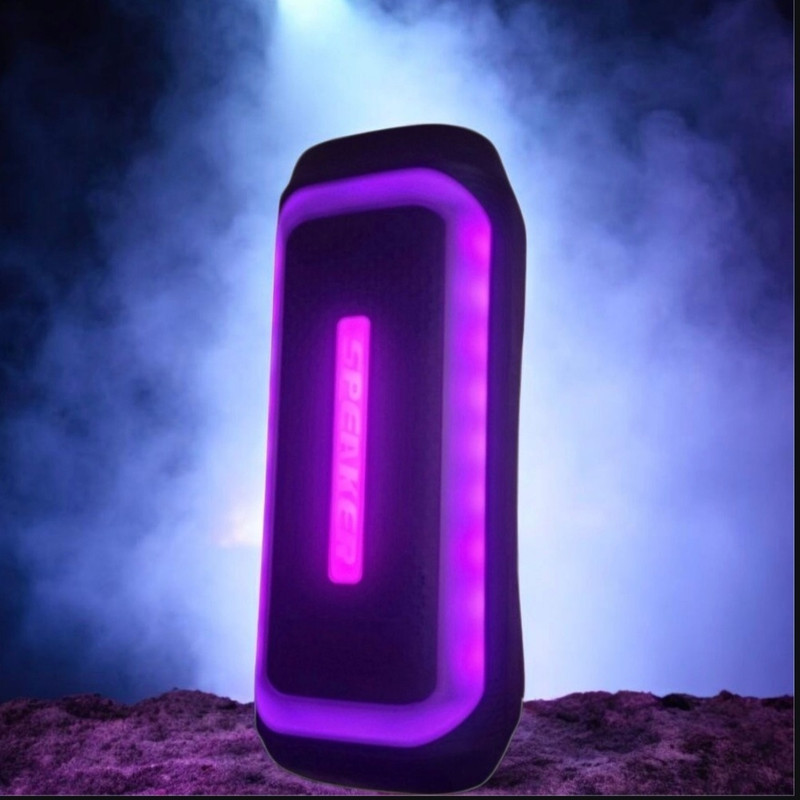 اسپیکر بلوتوثی قابل حمل مدل LED colorful lighting