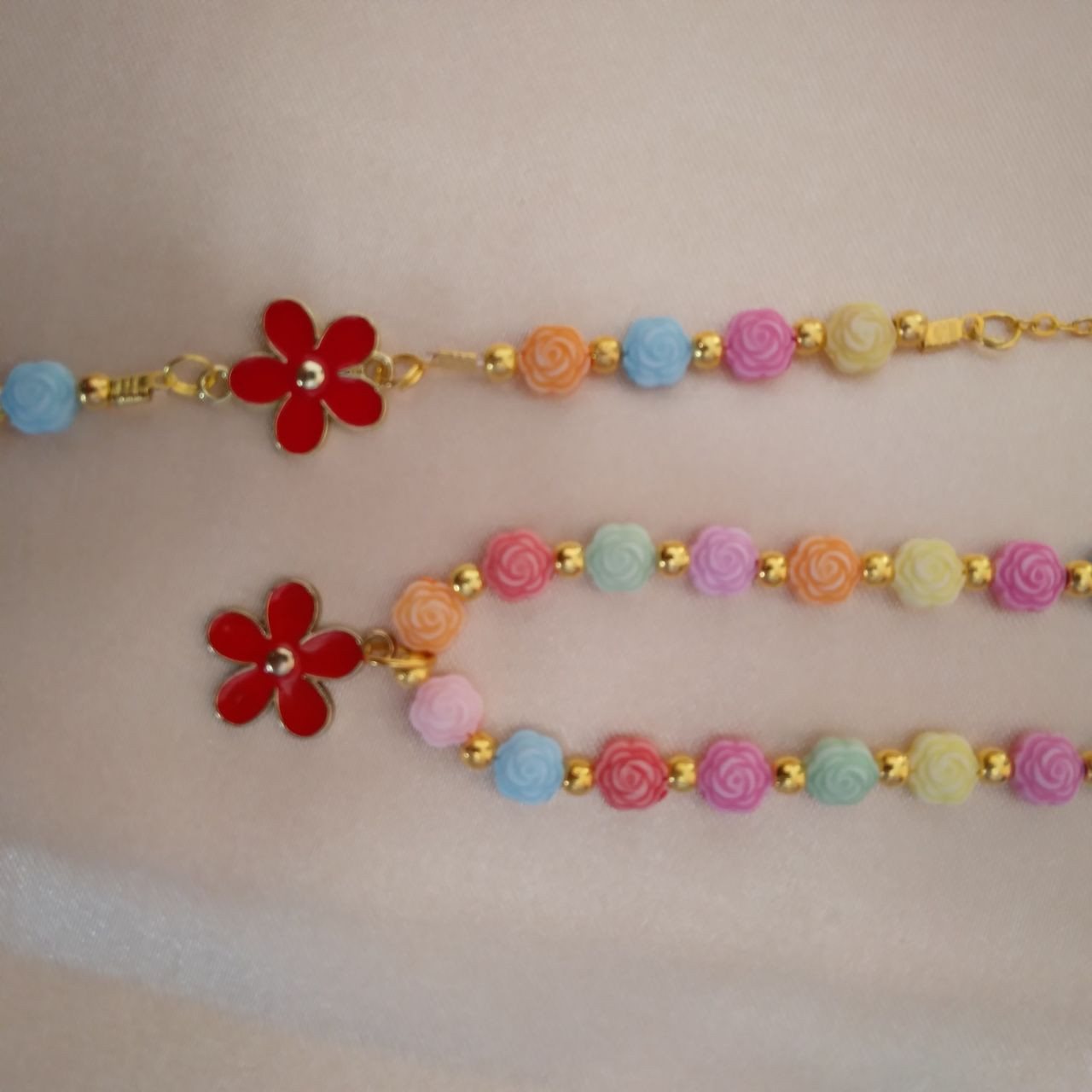 نیم ست دخترانه مدل گل