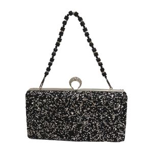 کیف مجلسی زنانه مدل کلاچ طرح منجوق