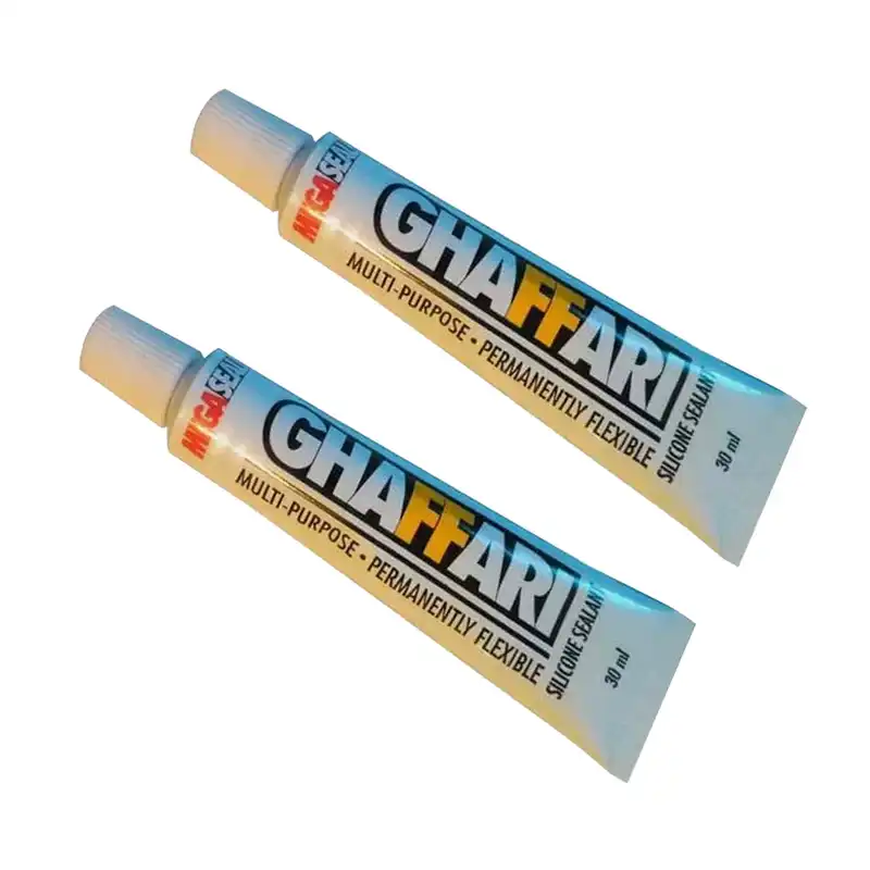 چسب آکواریوم غفاری مدل آکواریوم مگاسیل وزن 30 گرم بسته 2 عددی