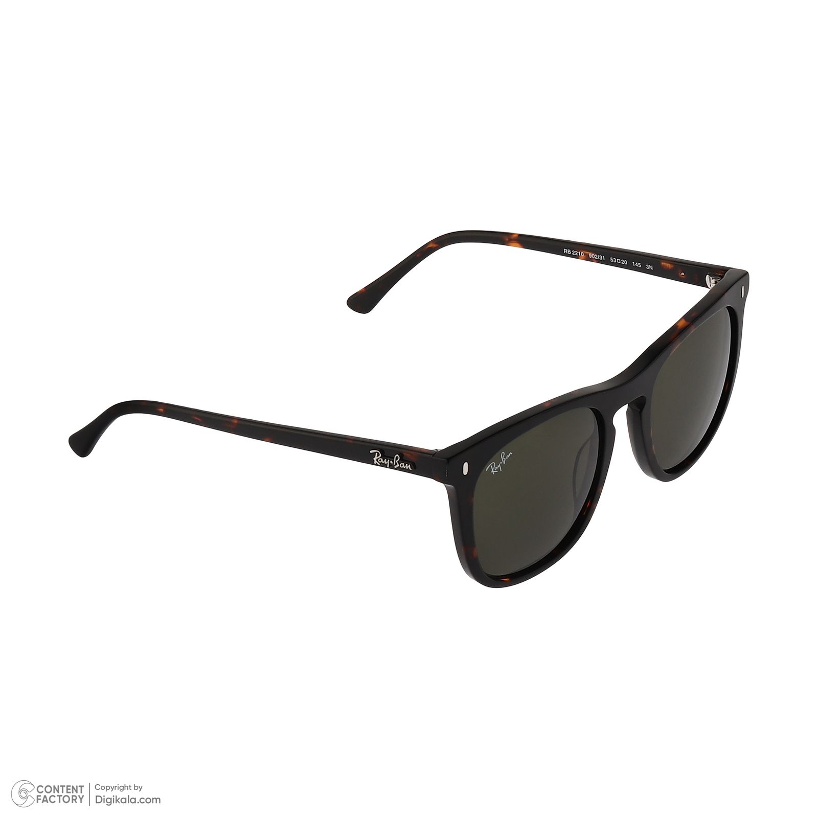 عینک آفتابی ویفرر (Wayfarer) ری بن مدل 0RB2210-902-31 -  - 4