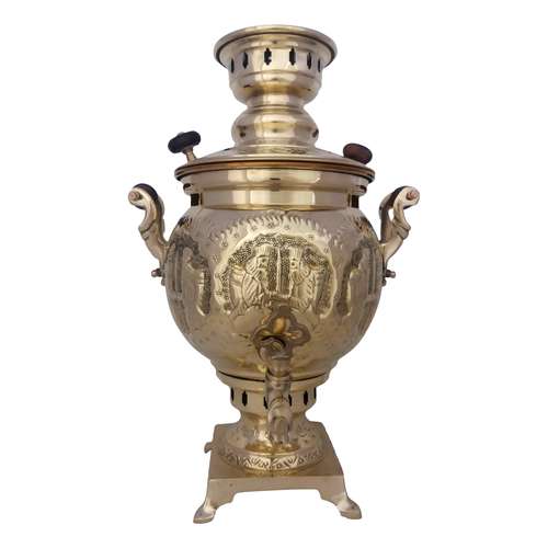 سماور زغالی مدل norsha24 ظرفیت 5 لیتر