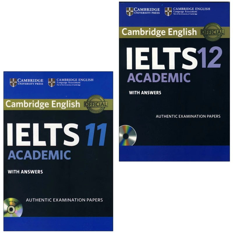 کتاب IELTS Cambridge Academic اثر جمعی از نویسندگان انتشارات کمبریدج دو جلدی