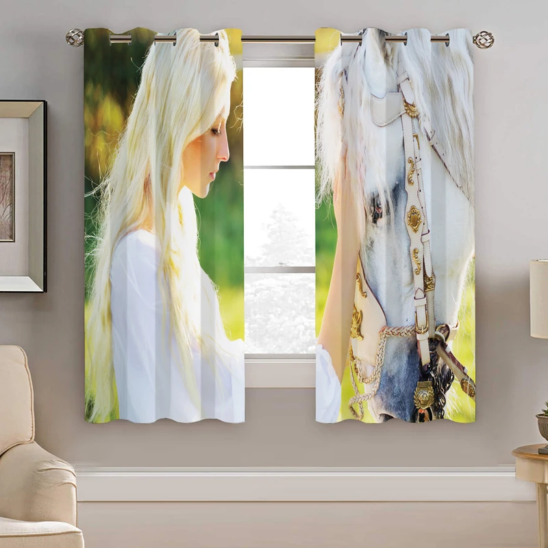 پرده نیروانا طرح کارتن  مدل هازان کد 5048   سایز 140×200 سانتی متر