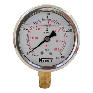 گیج فشار کره مدل 6cm-down-400bar