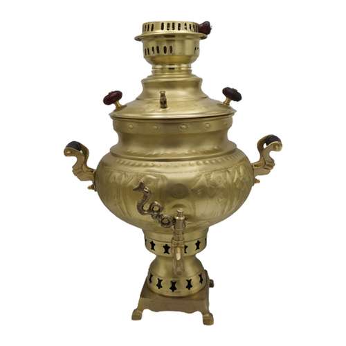 سماور زغالی مدل 011 گنجایش 6 لیتر