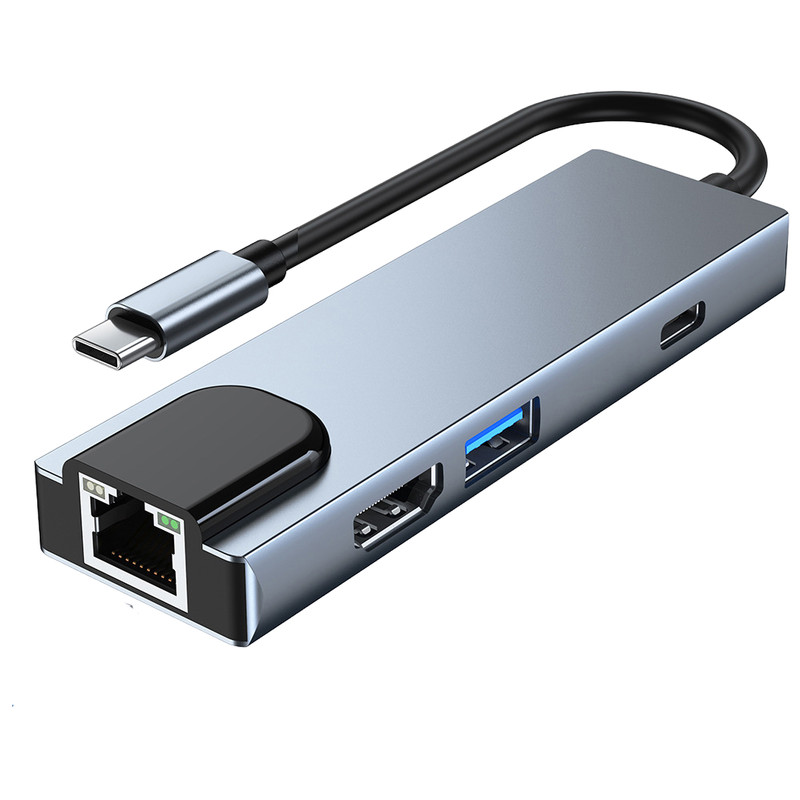 هاب 5 پورت USB-C مدل BYL-2017