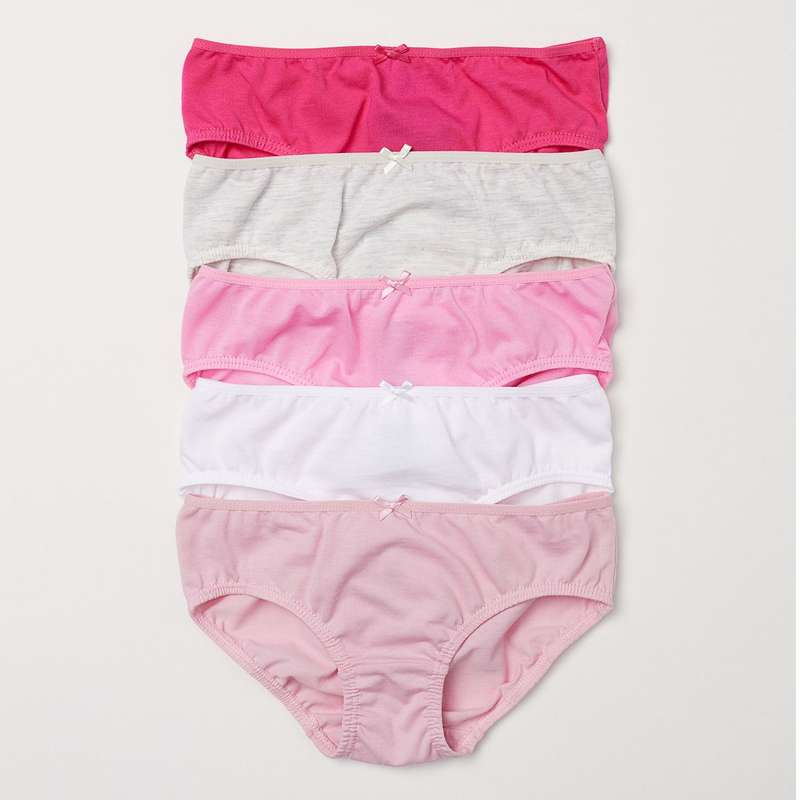 شورت دخترانه اچ اند ام مدل 936029 مجموعه 5 عددی