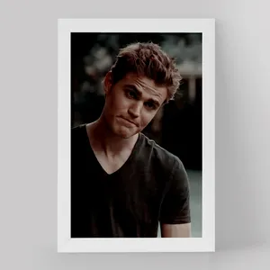 تابلو خندالو مدل استفان سالواتوره خاطرات یک خون آشام The Vampire Diaries کد 20272