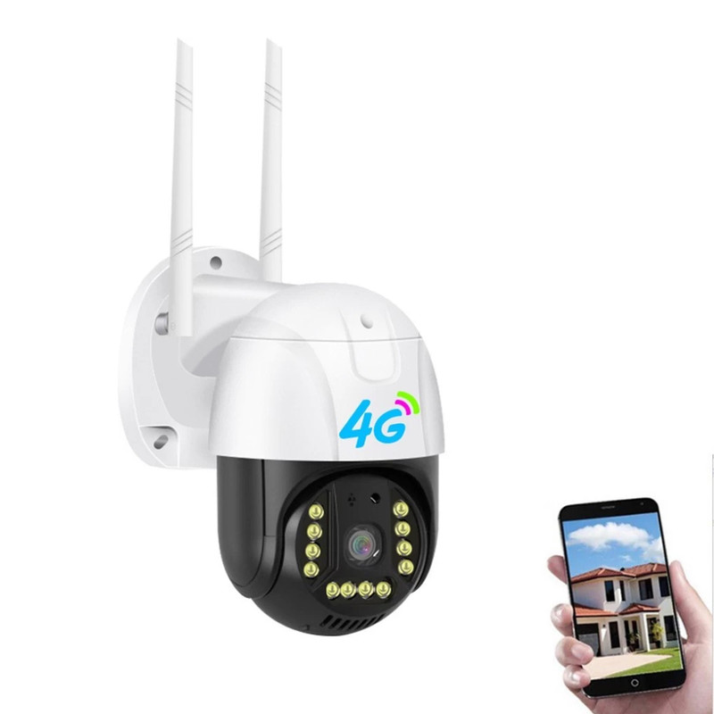 دوربین مداربسته تحت شبکه مدل SIM CARD 4G V380