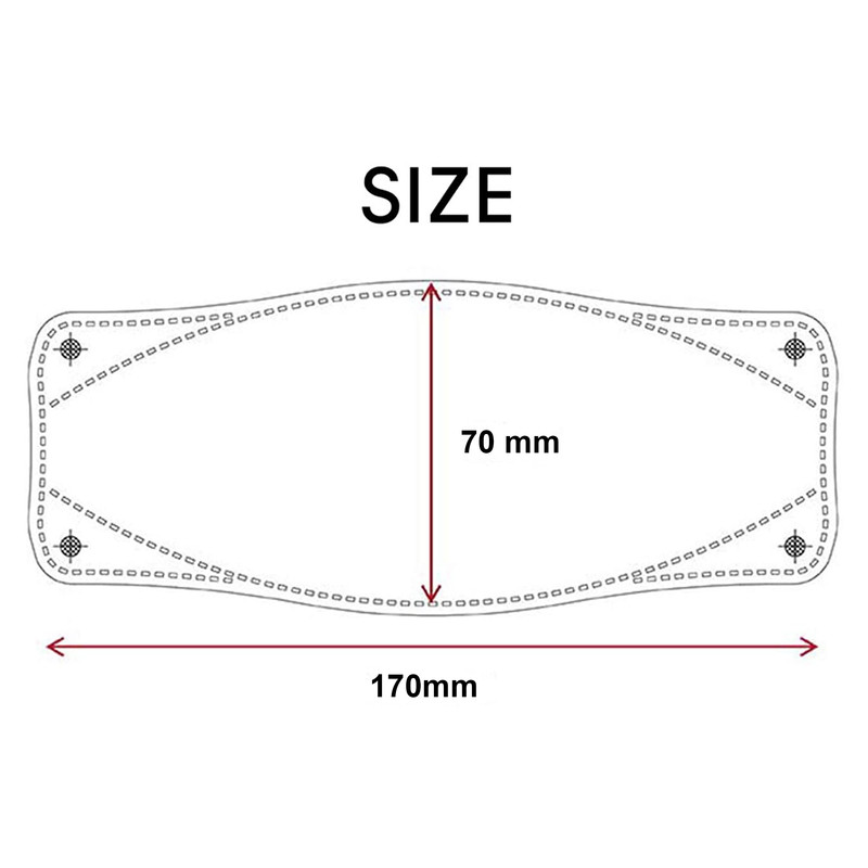 ماسک تنفسی سه بعدی کودک مدل S02 بسته 25 عددی