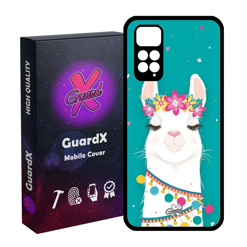 کاور گارد ایکس طرح Llama مدل Glass10017 مناسب برای گوشی موبایل شیائومی Redmi Note 11S/ Note 11 4G